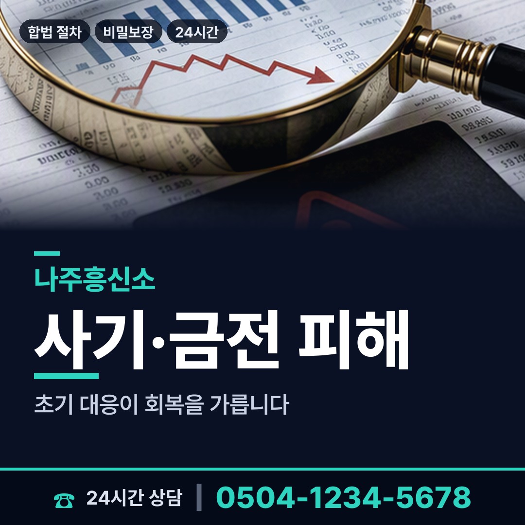 나주 산포면 상간자신원 상담 안내